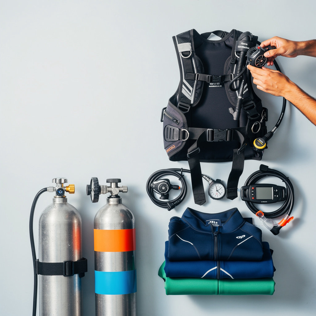 FROG Scuba professional scuba gear rental equipment in North Myrtle Beach